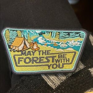 Forest Camping Embroidered Patch